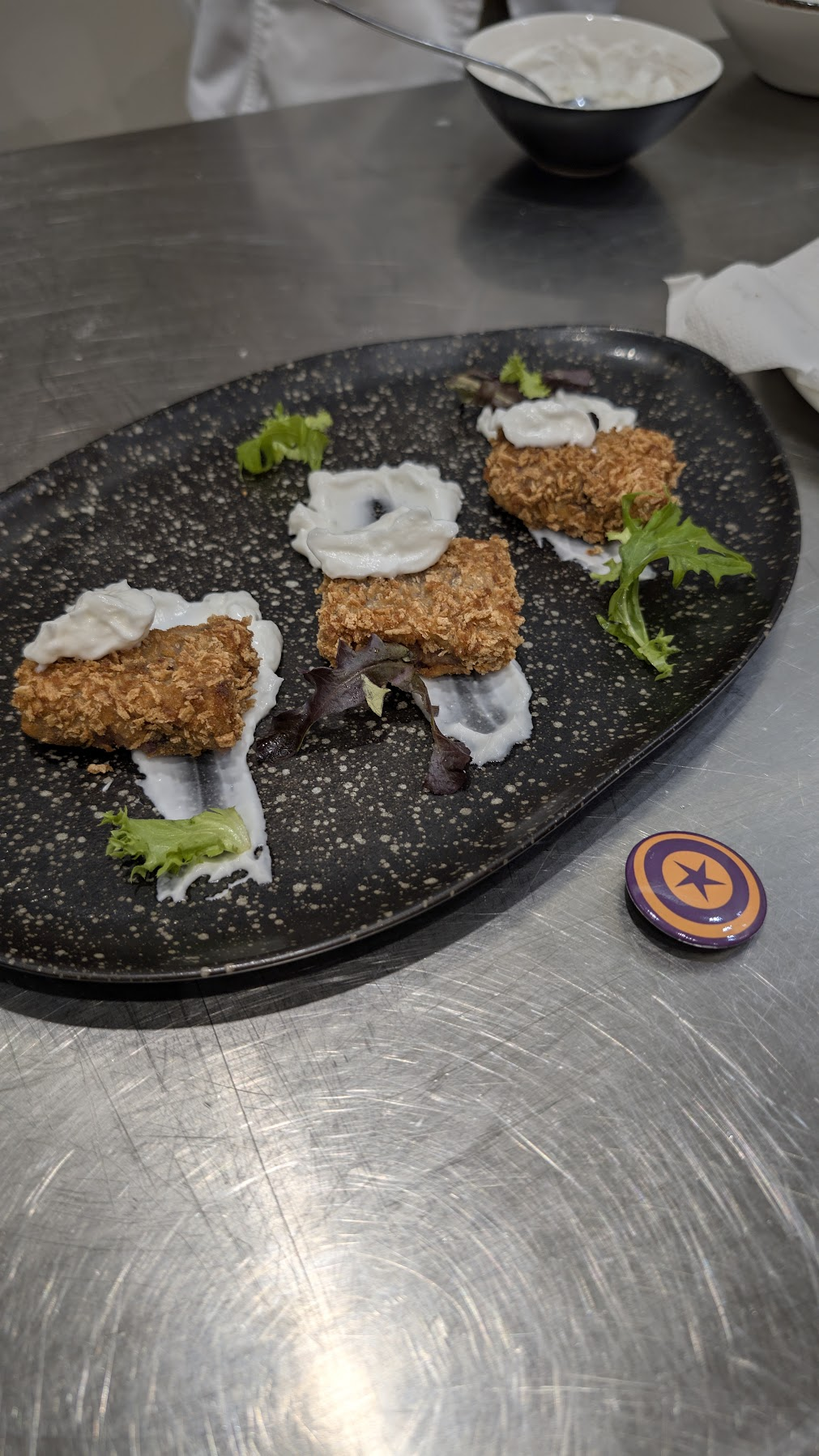 Fritas de zanahoria morá emplatadas
